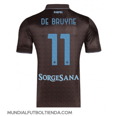 Camiseta SSC Napoli Kevin De Bruyne #11 Tercera Equipación Replica 2025-26 mangas cortas Camiseta SSC Napoli Kevin De Bruyne #11 Tercera Equipación Replica 2025-26 mangas cortas